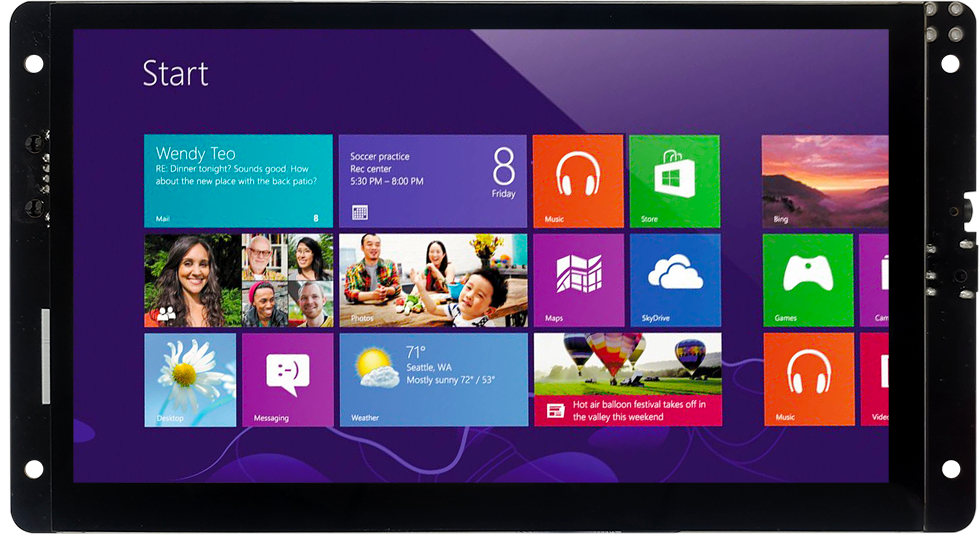 工業級設計，觸摸靈敏